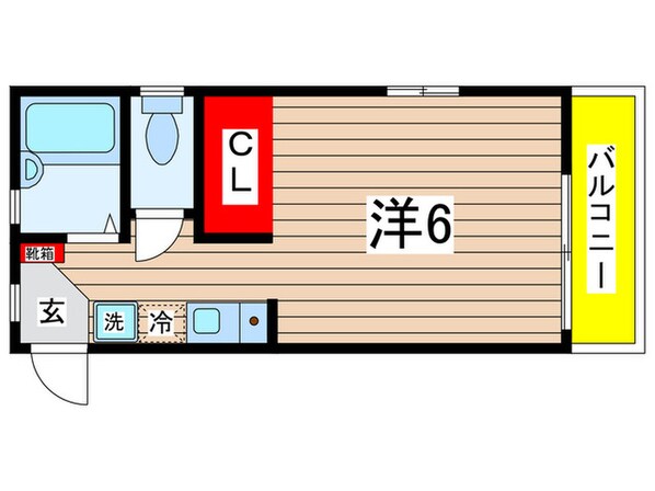 メゾンフローレンスの物件間取画像